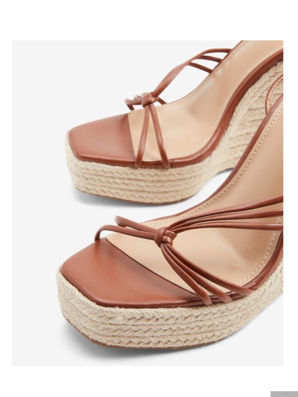 Strappy Wedge Sandals Express